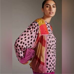 Bl-nk Miranda Peasant Blouse